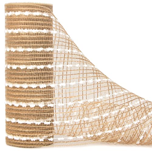 Beige/White