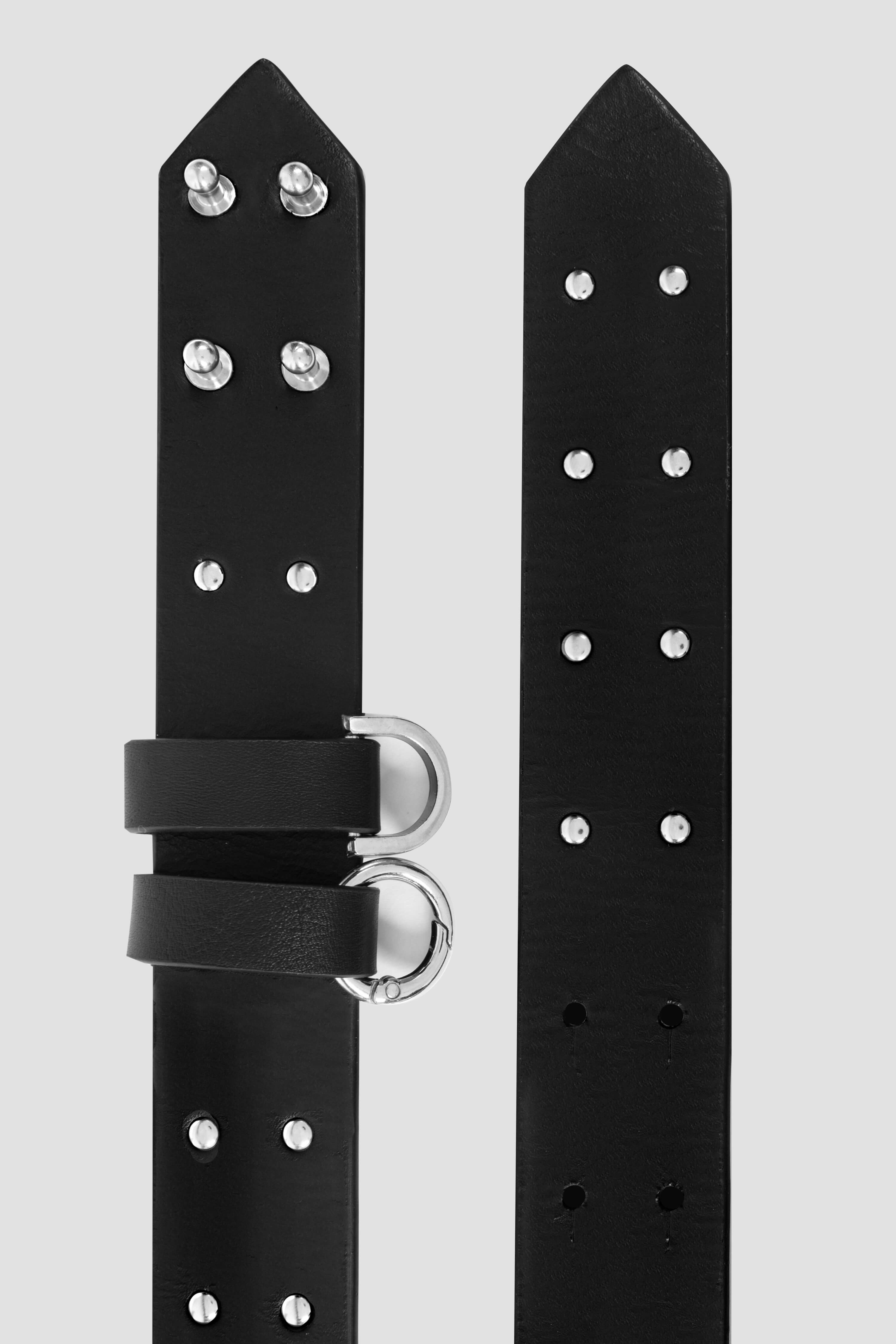 Studded Saddle Pin Belt - Vintage Western Style Leather Belt with Metal Accents for Men | Perfect for Cowboy Boots, Rodeo Events & Western Fashion Outfits