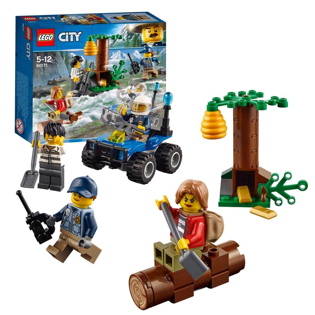 LEGO City Mountain Police Heist 60171 Building Toy Set - Escape from the Bandits - Construction Play Kit for Kids Ages 6+ - Perfect for Creative Play, Birthday Gifts & Collectors