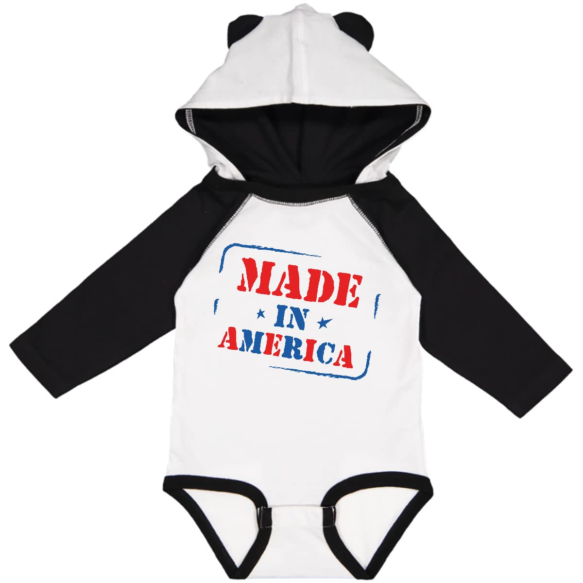 Inktastic American Made Long Sleeve Creeper T-Shirt - Soft Cotton Comfort Fit for Men & Women - Perfect for Casual Wear, Work & Everyday Outfits