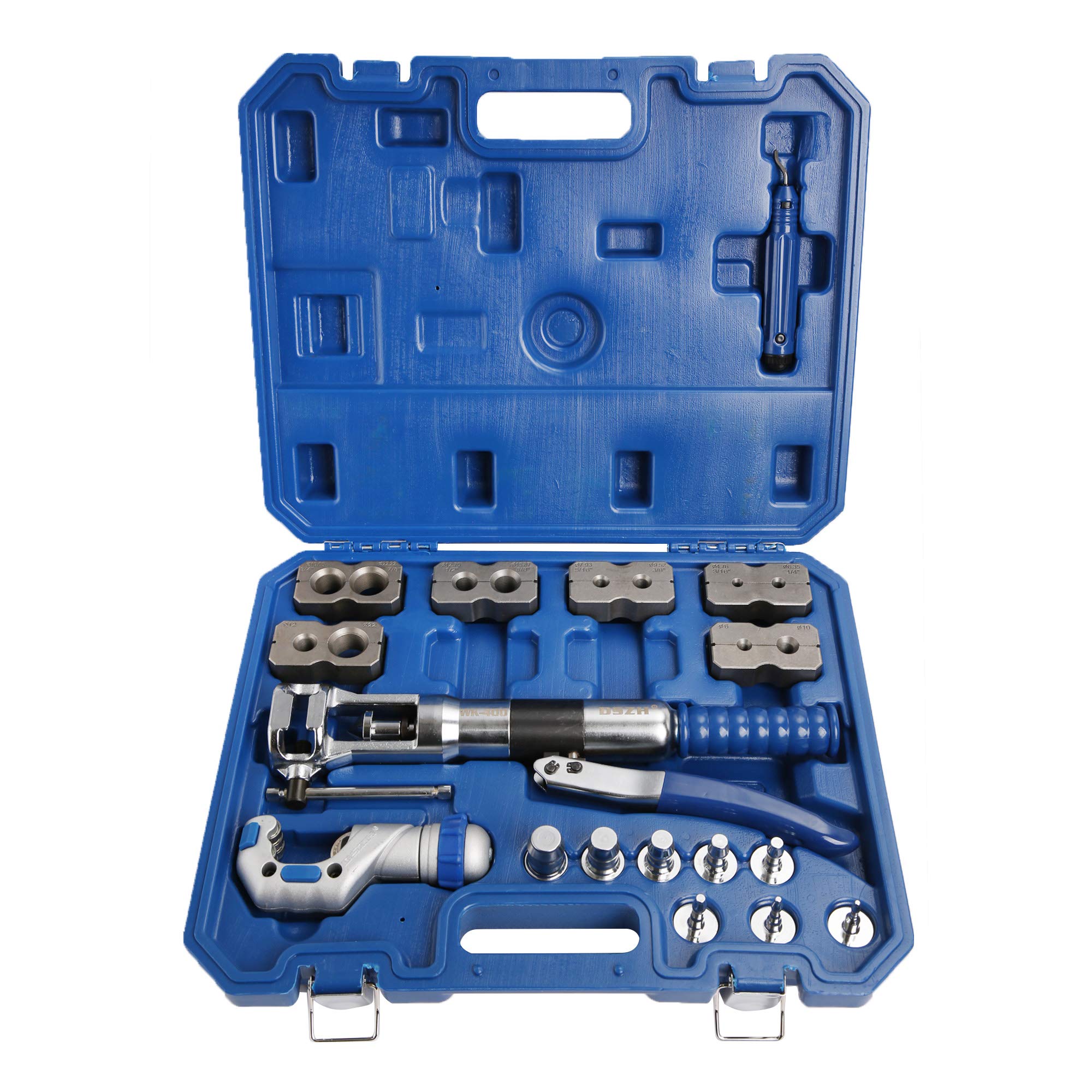 **Durable Universal Hydraulic Pipe Expander Tool Kit - Fuel Line Flaring, Pipe Dilator, Scraper & Cutter for Automotive Repair & Plumbing (Perfect for DIY Mechanics & Professionals)**