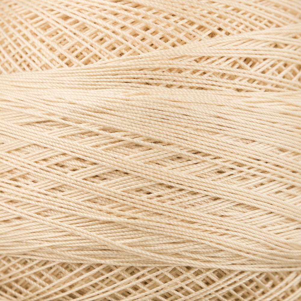 Premium Cebelia Size 30 Crochet Cotton Yarn - 100% Natural Cream Color for Delicate Lace, Doilies & Baby Items - Perfect for Handmade Crochet Projects & DIY Crafts