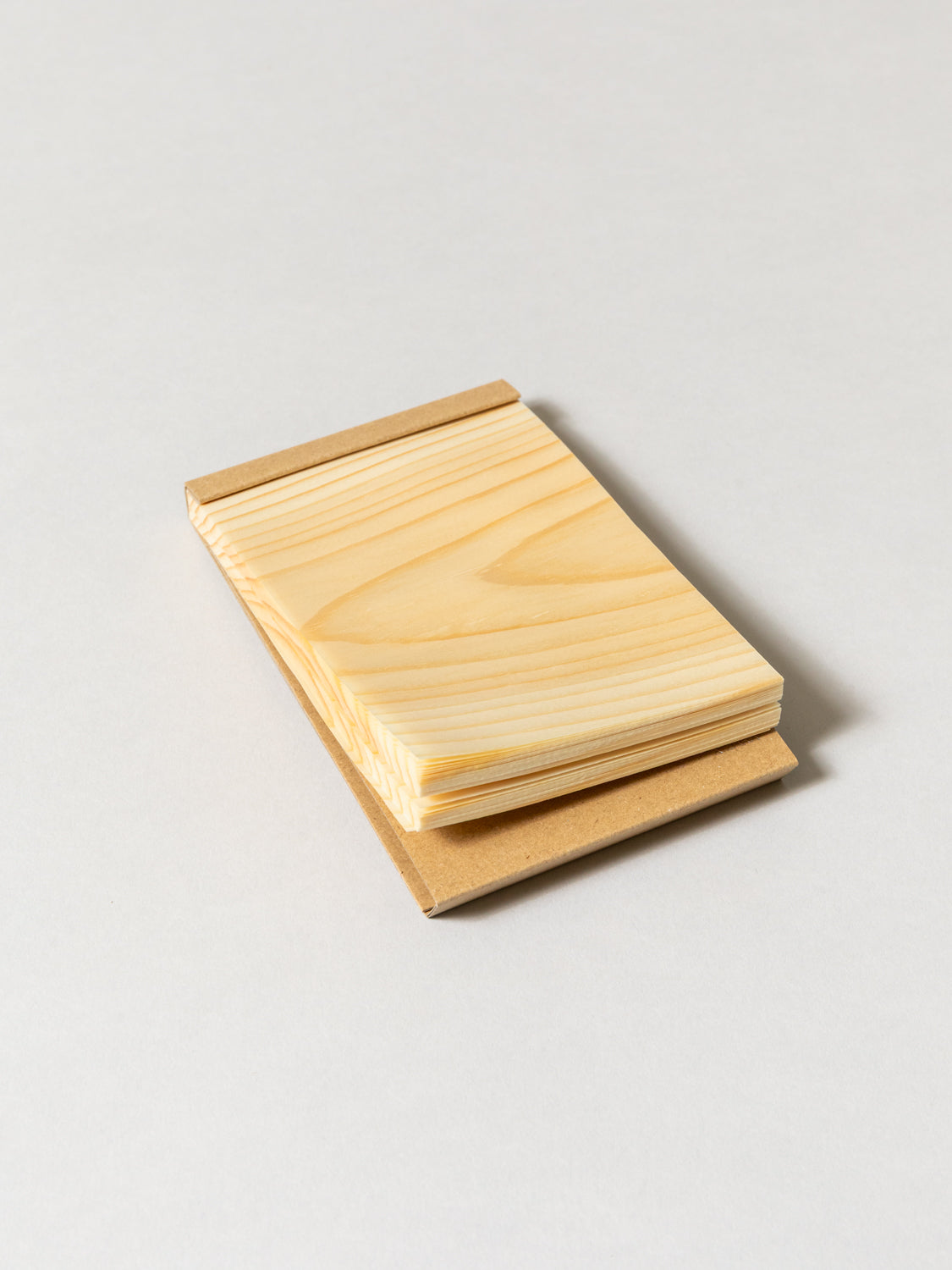 Kizara Wooden Memo Pad - Eco-Friendly Wood Sheet Notepad for Office, Home & School - Perfect for Notes, Lists & Reminders