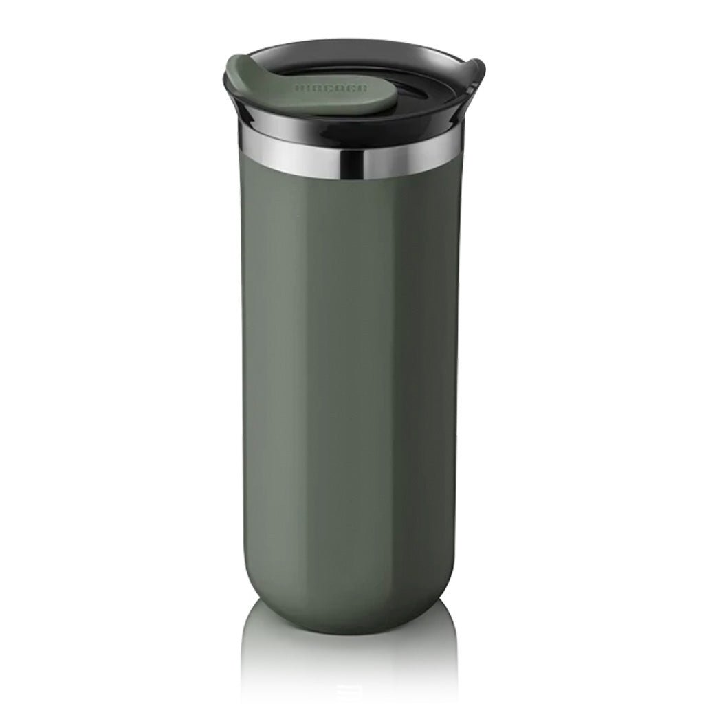Wacaco 435ml Octaroma Grande Reusable Coffee Cup - Insulated Travel Mug for Hot & Cold Drinks - Perfect for Office, Commuting, and Outdoor Adventures