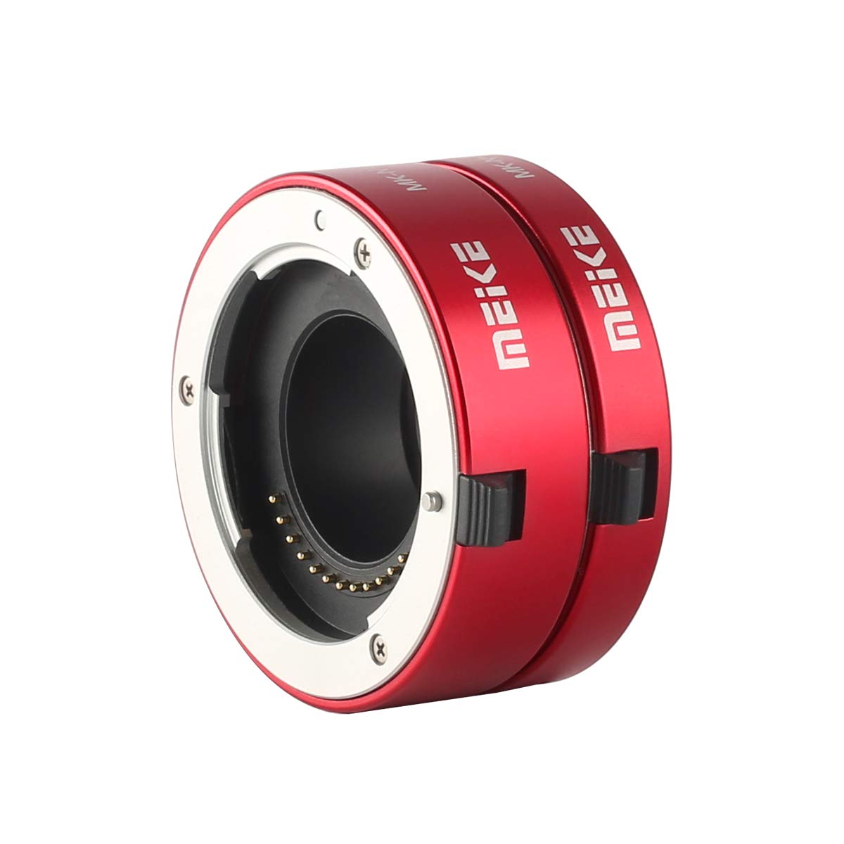 MEKE MK-N-AF3C-RED All Metal Auto Focus Macro Extension Tube Adapter for Nikon N1-Mount Mirrorless Cameras (J1 J2 J3 V1 V2) - Perfect for Close-Up Photography, Product Shots & Macro Shooting