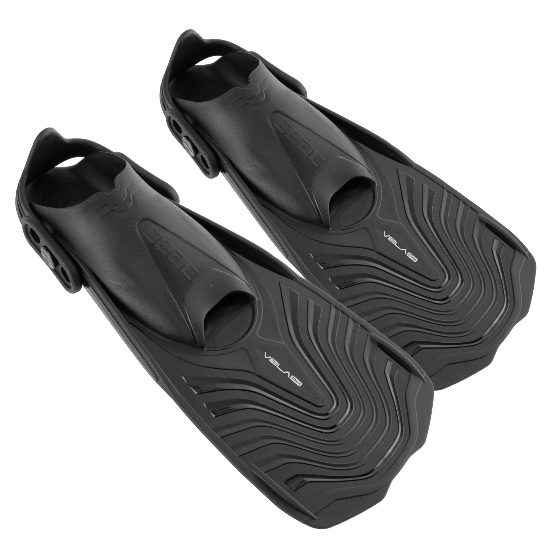 SEAC Vela OH Snorkeling Fins - Adjustable Strap Swim Fins for Pool, Beach & Ocean Diving - Lightweight & Comfortable Snorkel Gear for Adults & Kids