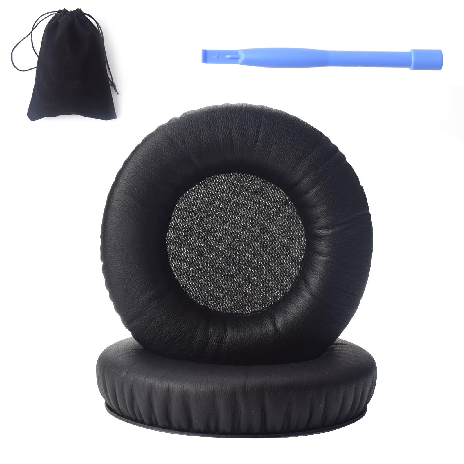 Premium Replacement Ear Pads for SteelSeries Siberia V1/V2/V3 & Prism Gaming Headsets - Soft Protein Leather Earcups, Noise Isolation, Comfortable Headset Cushions (Black) - Perfect for Gaming, Music & Long Wear Sessions