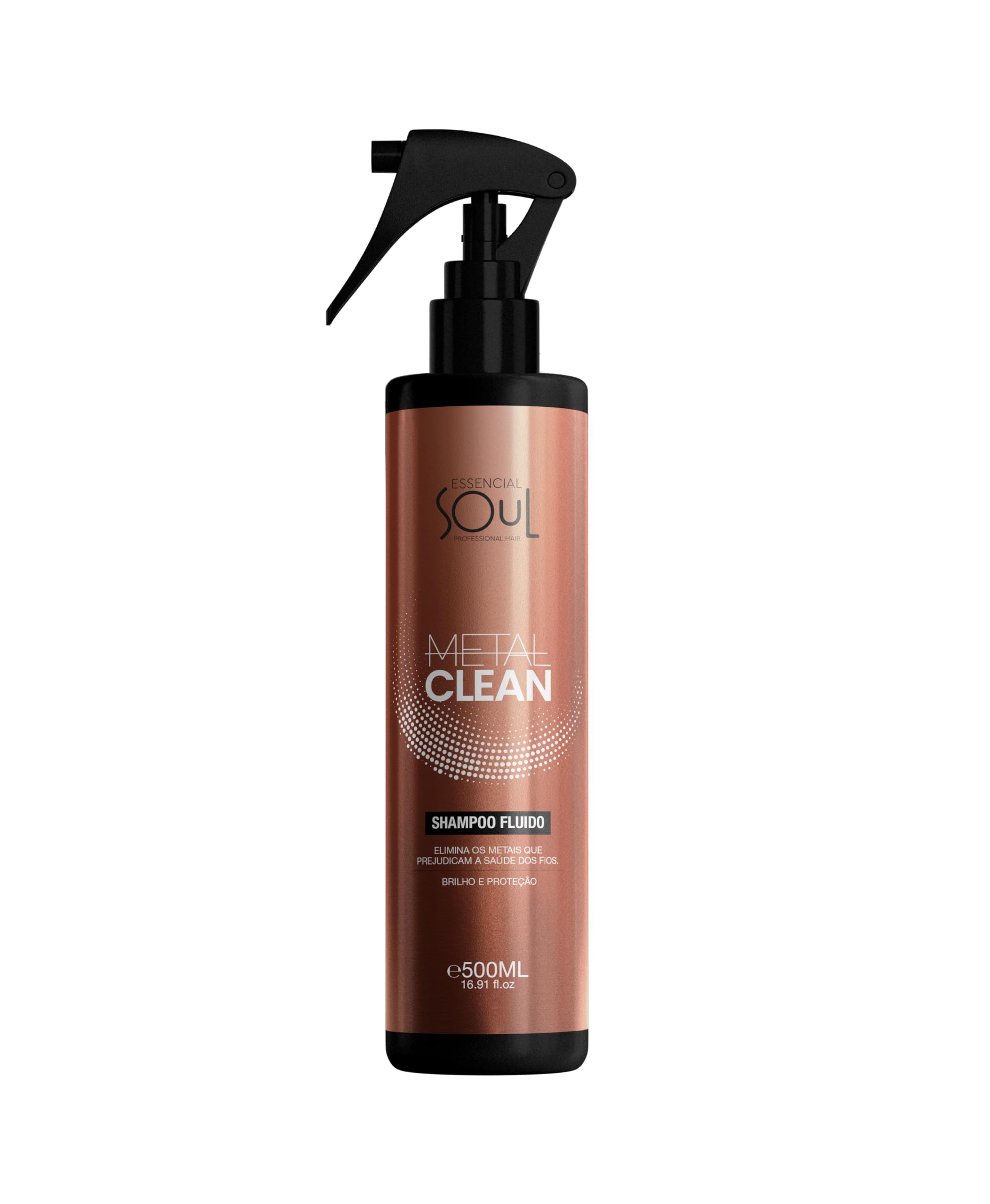 Professional Metal Clean Hair Care Set - Shampoo & Intensive Mask (500ml) for Damaged Hair Repair & Shine Restoration - Salon Quality Treatment for Dry, Frizzy & Color-Treated Hair at Home