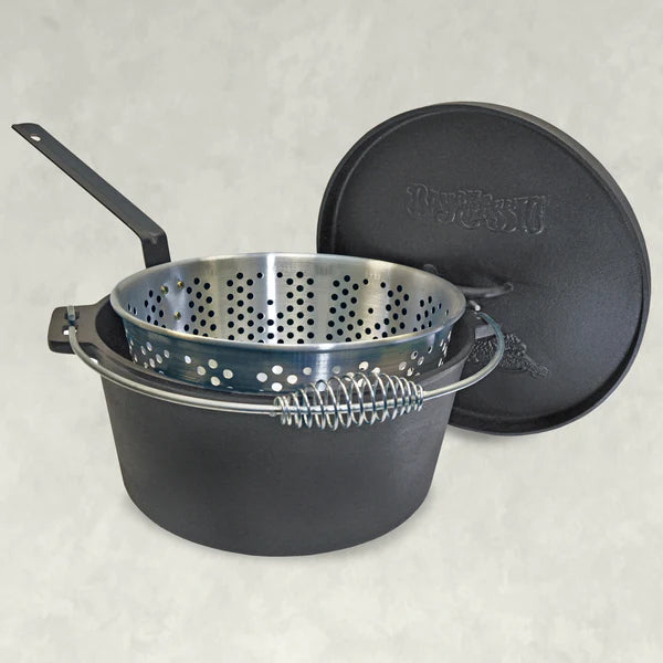 Best Cast Iron Dutch Ovens for Baking, Braising & Slow Cooking – Heavy Duty Enameled Cookware for Stovetop, Oven & Camping