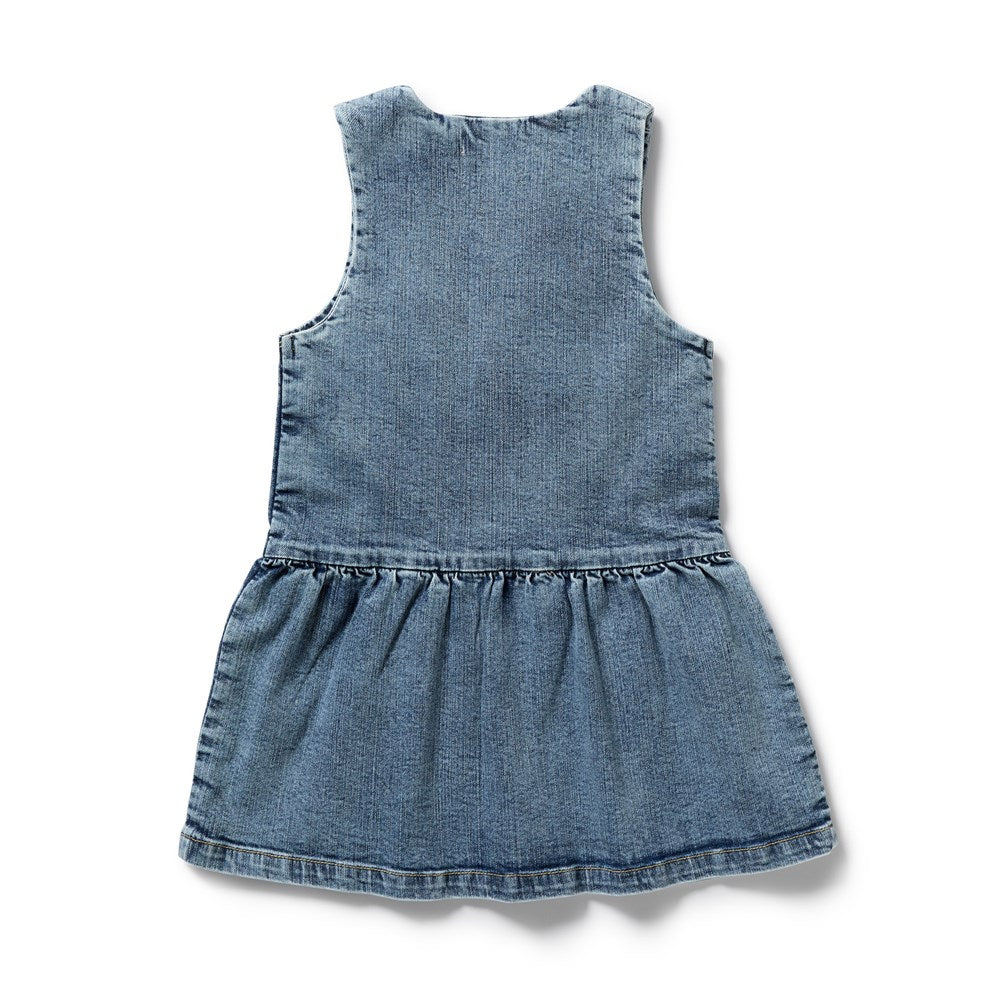 Organic Cotton Denim Dress for Women - Eco-Friendly Casual & Boho Style - Perfect for Summer Outfits, Beach Days & Music Festivals