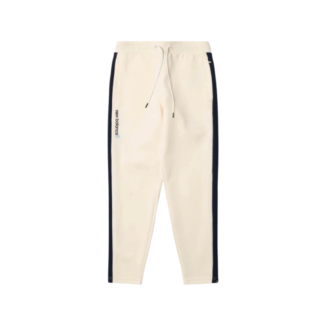 New Balance x Rich Paul Beige Trackpants for Men - Comfortable Athletic Joggers for Running, Gym & Casual Wear