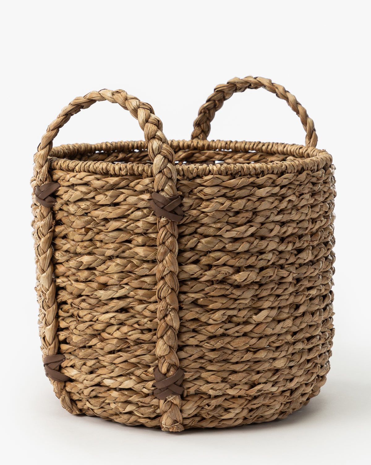 Salter Woven Basket - Natural Rattan Storage Basket for Home Organization | Perfect for Laundry, Toys, Blankets & Closet Storage