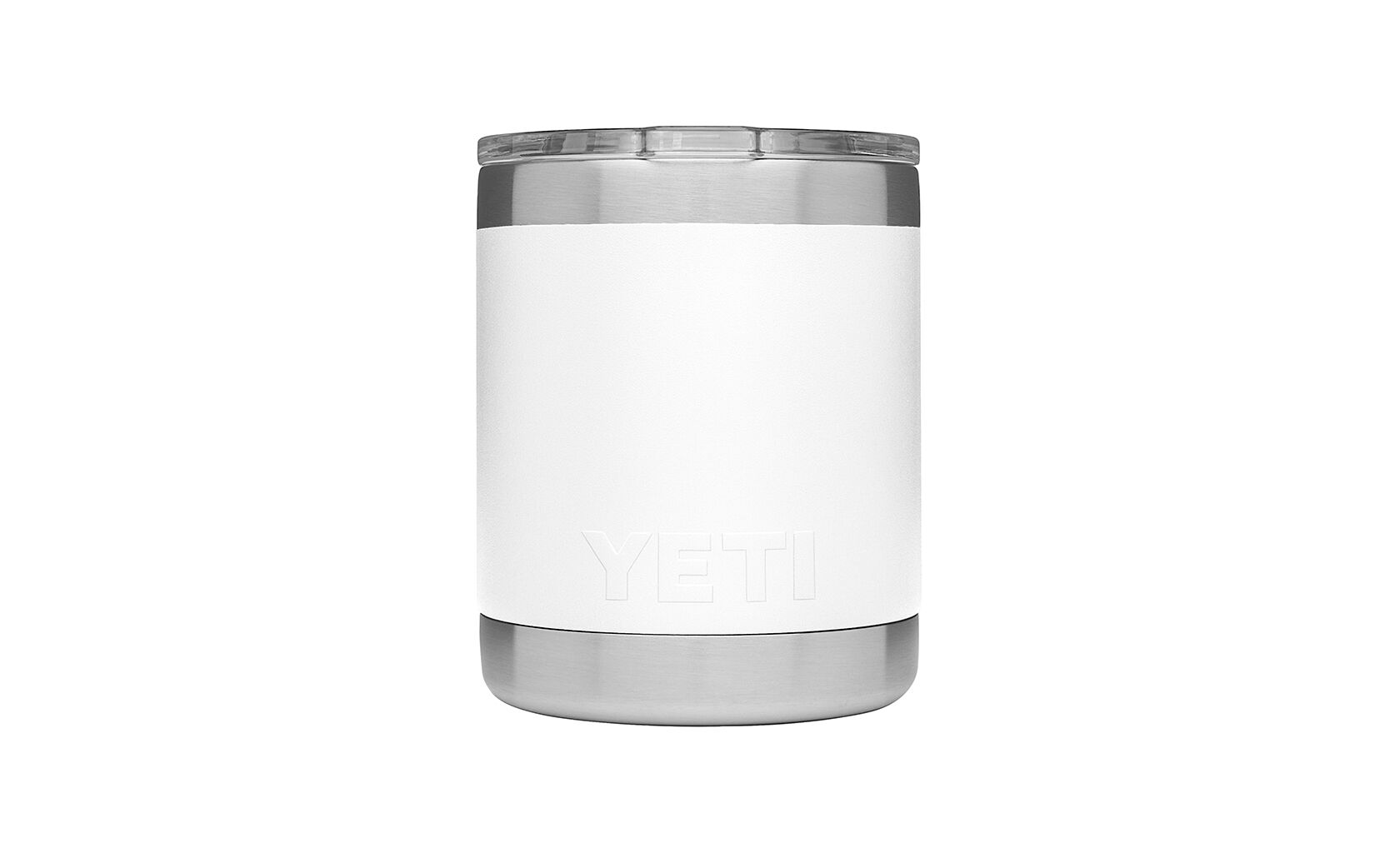 Yeti Rambler 10 oz Lowball Tumbler - Insulated Stainless Steel Whiskey Glass for Cocktails, Bourbon & Scotch - Perfect for Home Bar, Outdoor Camping & Gifts (White)