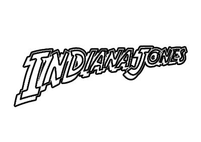 EW Designs Indiana Jones Die Cut Vinyl Sticker - 5
