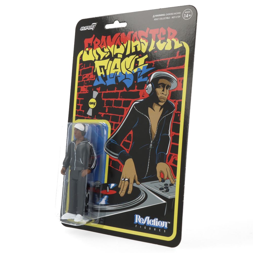 Grandmaster Flash Action Figure - 6-Inch Collectible Vinyl Figure for Music Fans & Hip-Hop Enthusiasts - Perfect for Display, Gifts, and DJ Memorabilia Collections