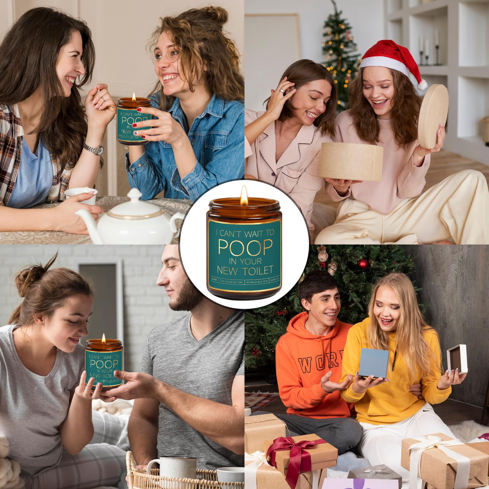 Best Housewarming Gifts for Women & Couples - Unique New Home Gift Ideas with Scented Candle | Perfect for House Parties, First Home Celebrations & Welcome Presents
