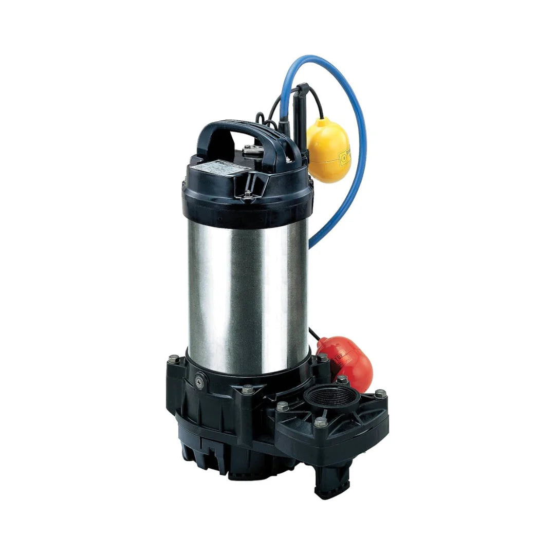 Tsurumi TM Automatic Series Submersible Titanium Seawater Pump with Vortex Impeller & Float Switch - 3 Phase Heavy Duty Saltwater Pump for Marine, Aquaculture & Industrial Applications