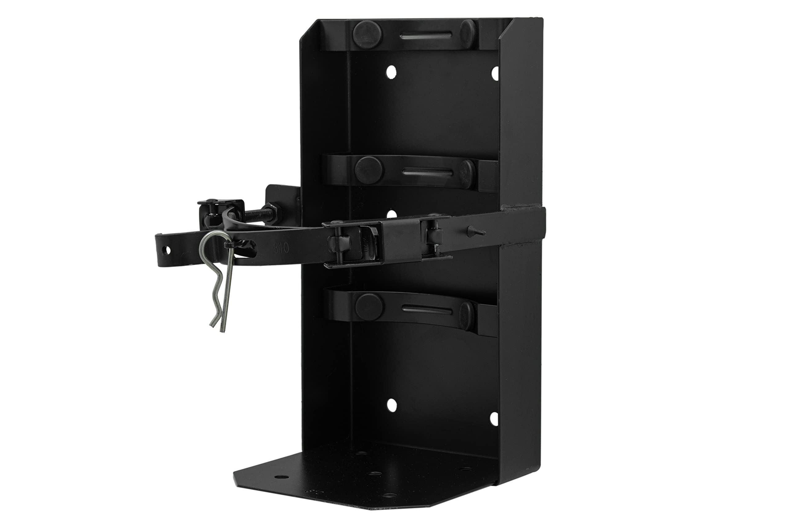 10-15 lb Carbon Dioxide Fire Extinguisher Bracket for Vehicles & Marine Use - Wall Mounted Storage Cabinet for Home, Outdoor & Emergency Fire Safety Protection