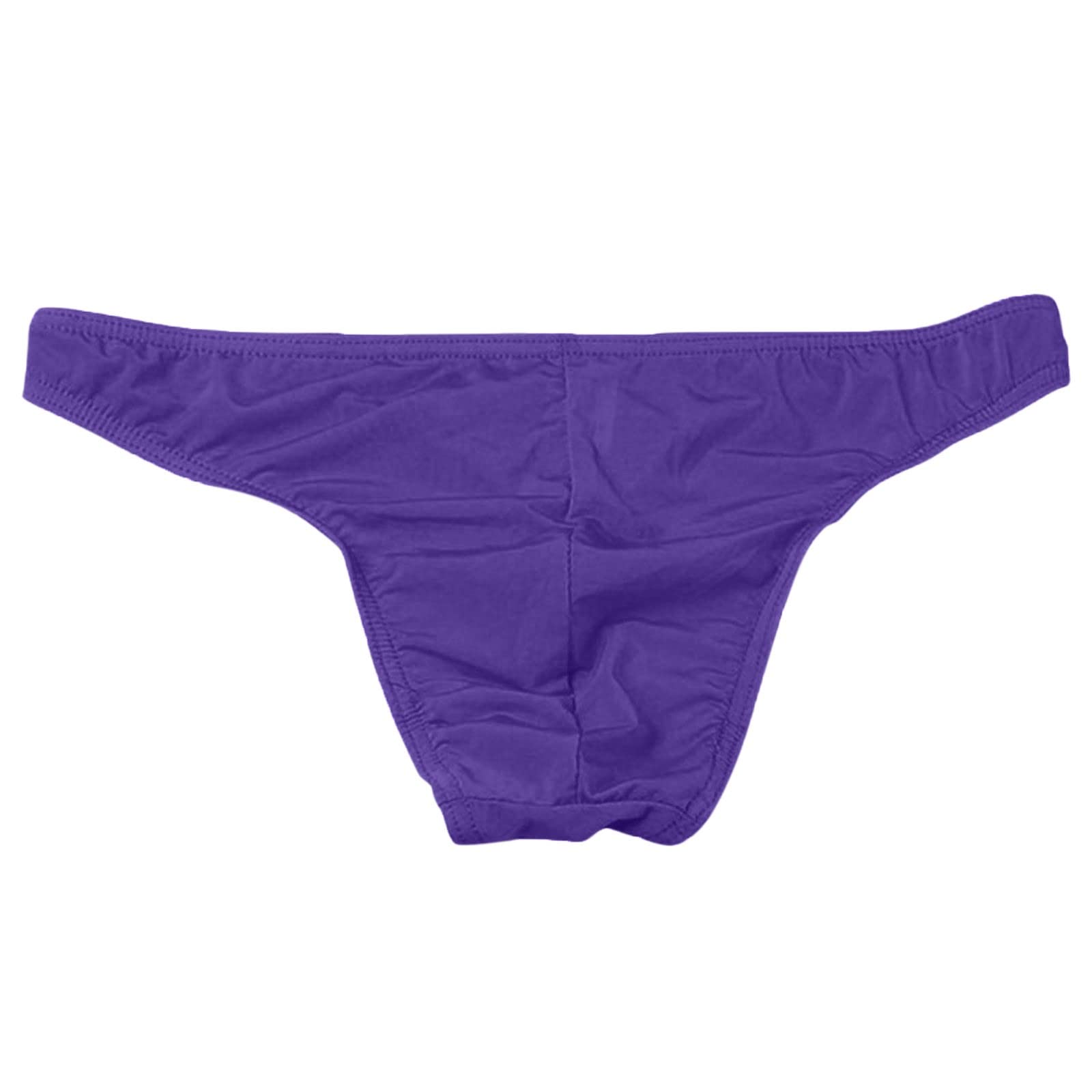 Men's Large Breathable Cotton Underwear - Comfortable Solid Color Briefs for Casual Wear | Perfect for Everyday Use, Workout & Lounge