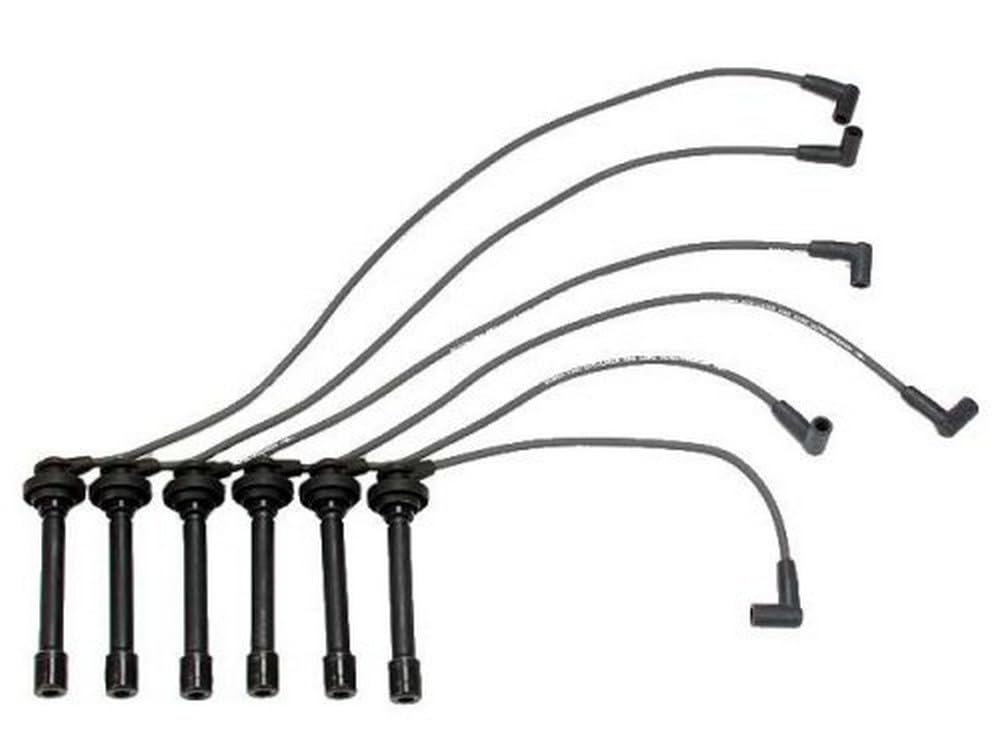 Bosch 09826 Premium Spark Plug Wire Set - High Performance Ignition Wires for Cars, Trucks & SUVs - Perfect for Engine Tune-Ups & Performance Upgrades