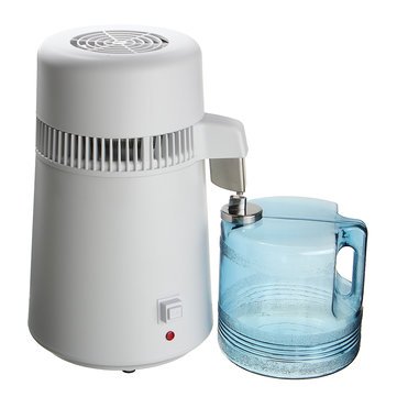 4L Stainless Steel Dental Water Distiller - Pure Water Purifier & Filter System for Dental Clinics, Home Use & Medical Applications