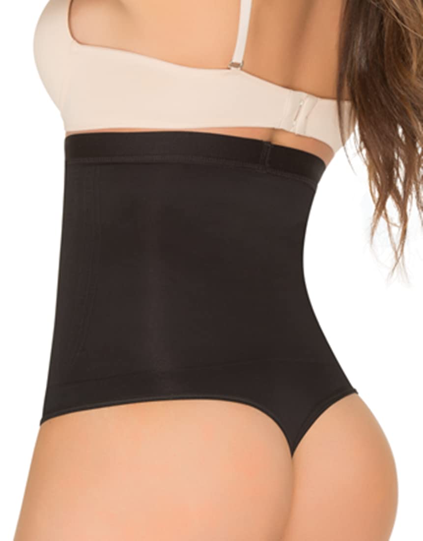 Best Shapewear for Women - High Waisted Thong Fajas Reductoras & Moldeadoras - Tummy Control Body Shaper - Slimming Underwear for Everyday Wear & Special Occasions - USA Shipping