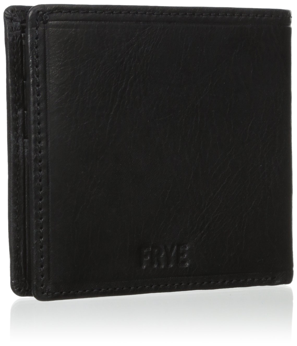 FRYE Men's Logan Antique Pull-Up Genuine Leather Billfold Wallet - Slim Bifold Design for Everyday Carry & Business Use