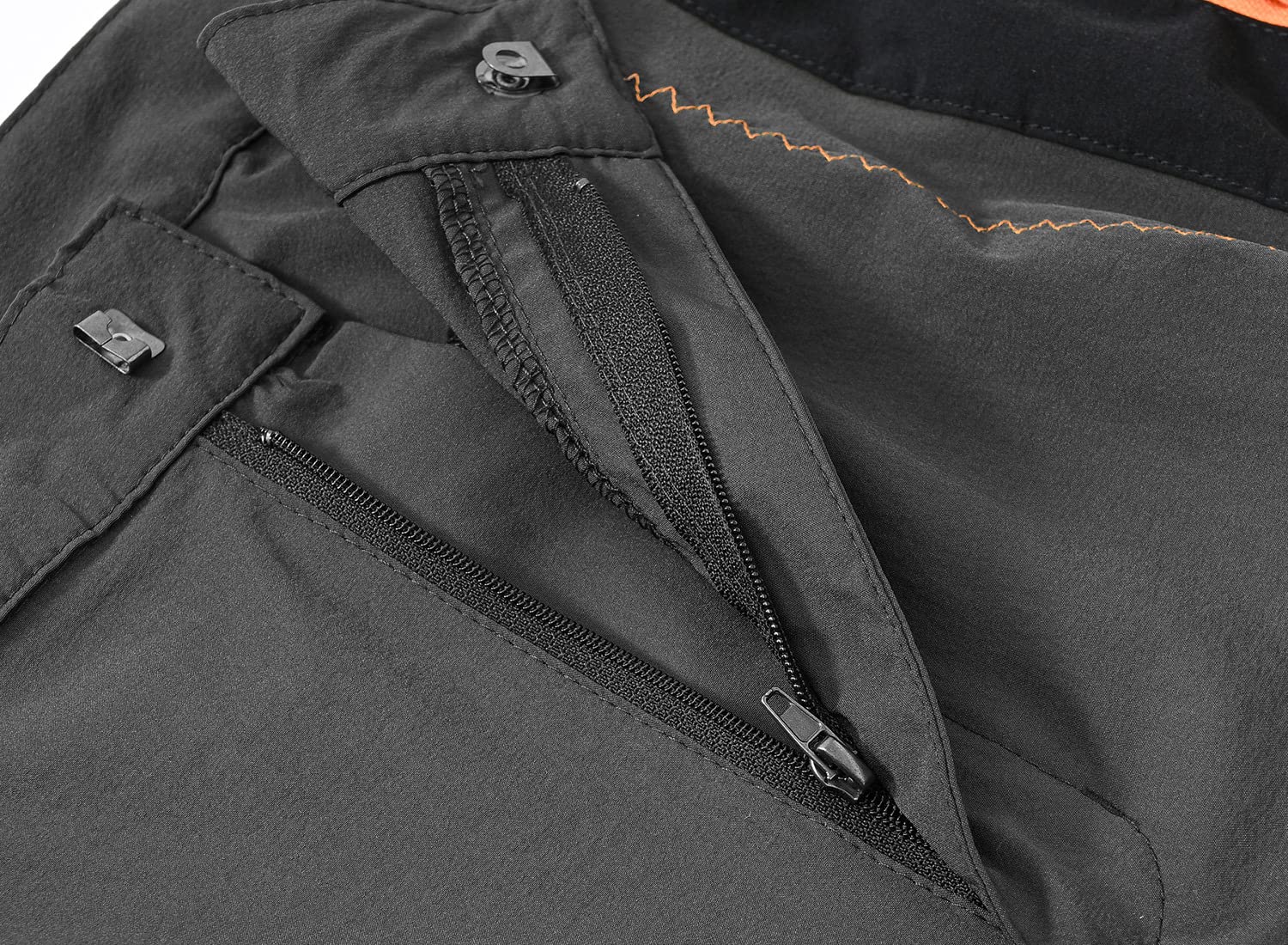TBMPOY Men's Hiking Cargo Pants - Lightweight Waterproof Quick-Dry Outdoor Pants for Work, Camping, Fishing & Mountain Climbing | Durable Travel & Adventure Pants for Outdoor Enthusiasts