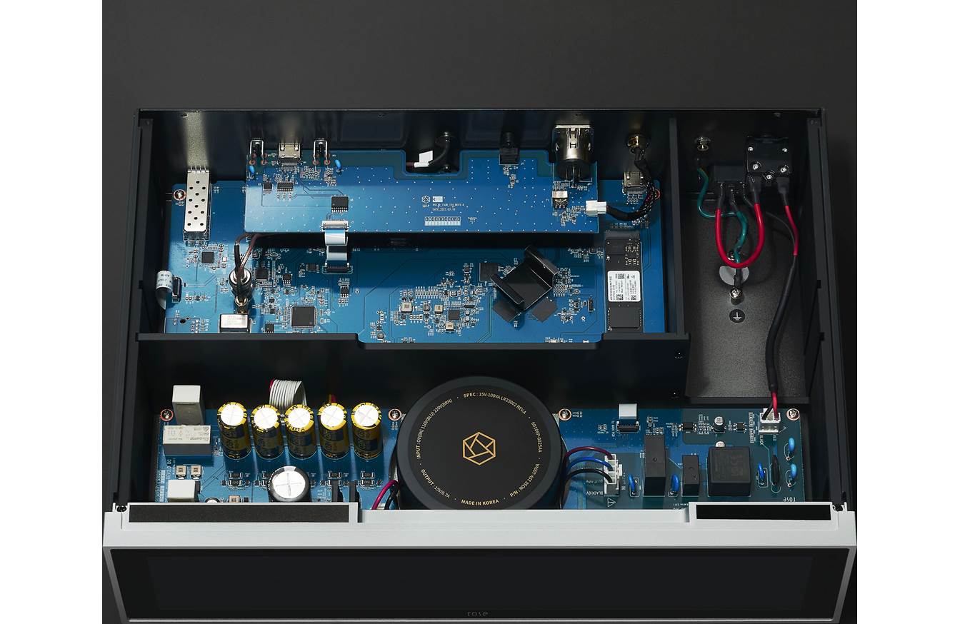 Rose RS130 High-Performance Network Audio Streamer - Wireless Music Streaming for Home Theater & Hi-Fi Systems