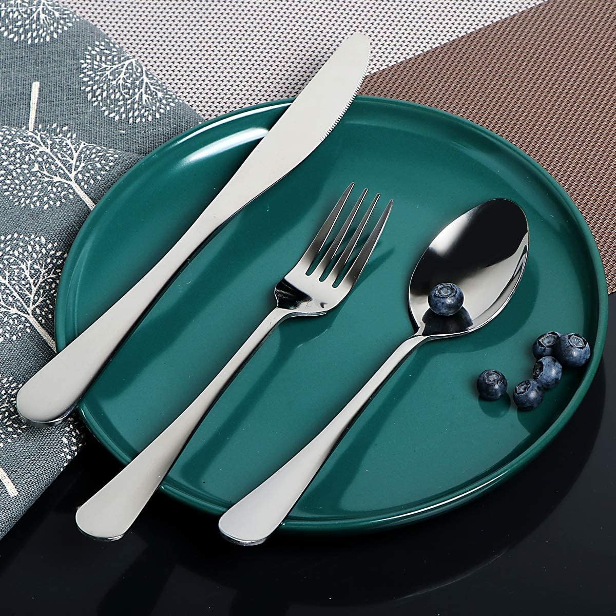 Kagbeni 8-Piece Travel Cutlery Set - Stainless Steel Utensils with Case for Camping & Outdoor