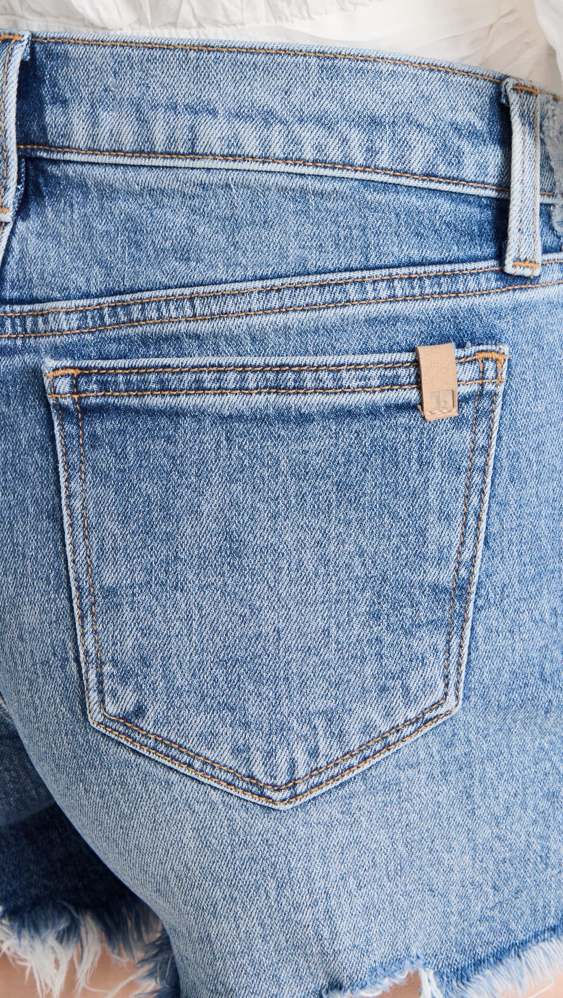 Joe's Jeans Women's The Ozzie Denim Shorts - High Waisted Distressed Vintage Style for Casual Wear & Summer Outfits