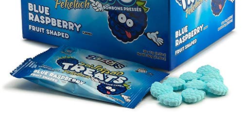 Blue Raspberry Hard Candy - Gluten Free, Kosher (28-Pack) for Parties & Gifts