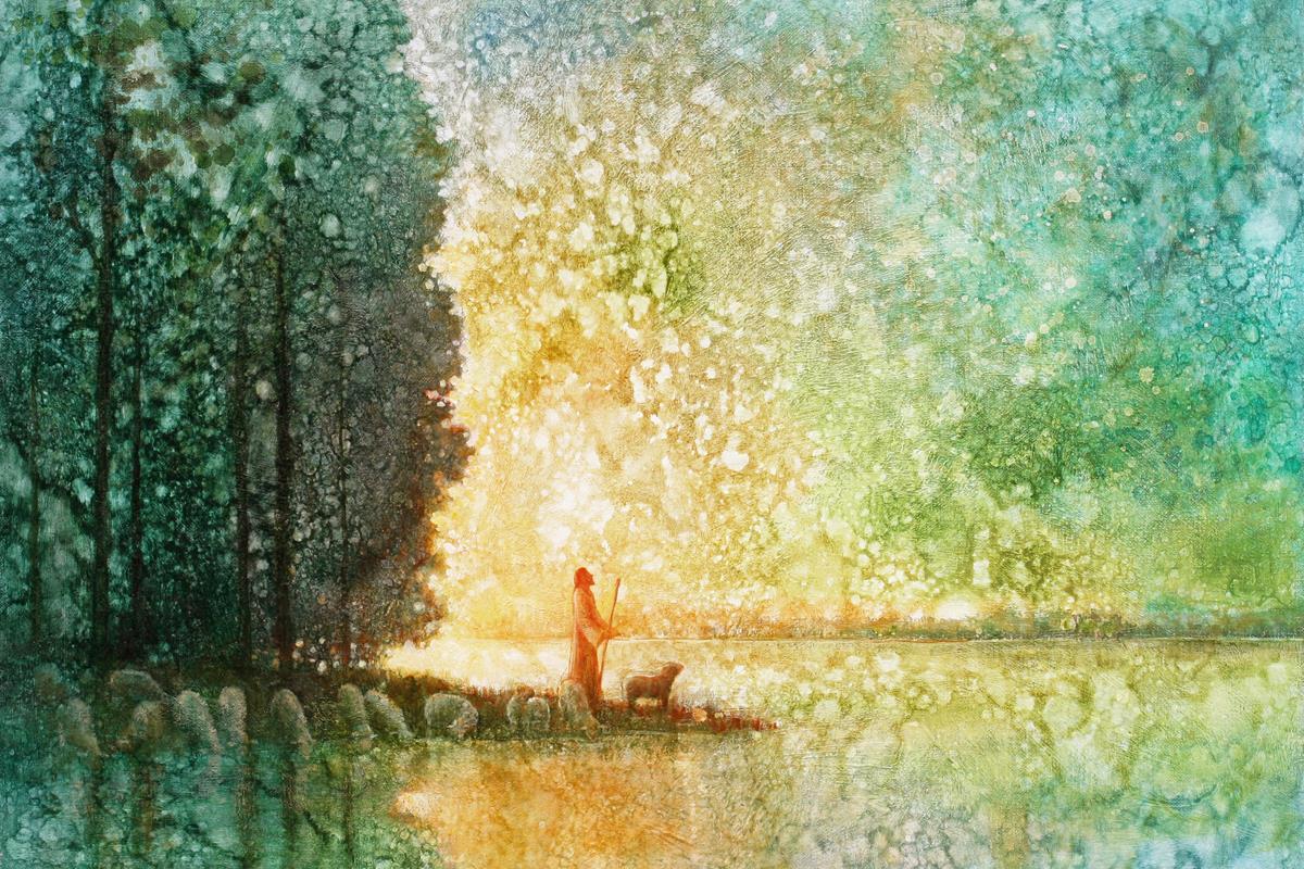 Beside Quiet Waters - Premium Home Decor for Relaxing Spaces | Perfect for Living Rooms, Bedrooms & Meditation Areas