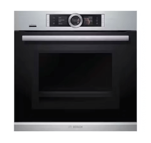 Bosch HNG6764S6 60 x 60 cm Built-In Oven with Steam & Microwave Function - Stainless Steel | Perfect for Baking, Roasting & Healthy Cooking in Modern Kitchens