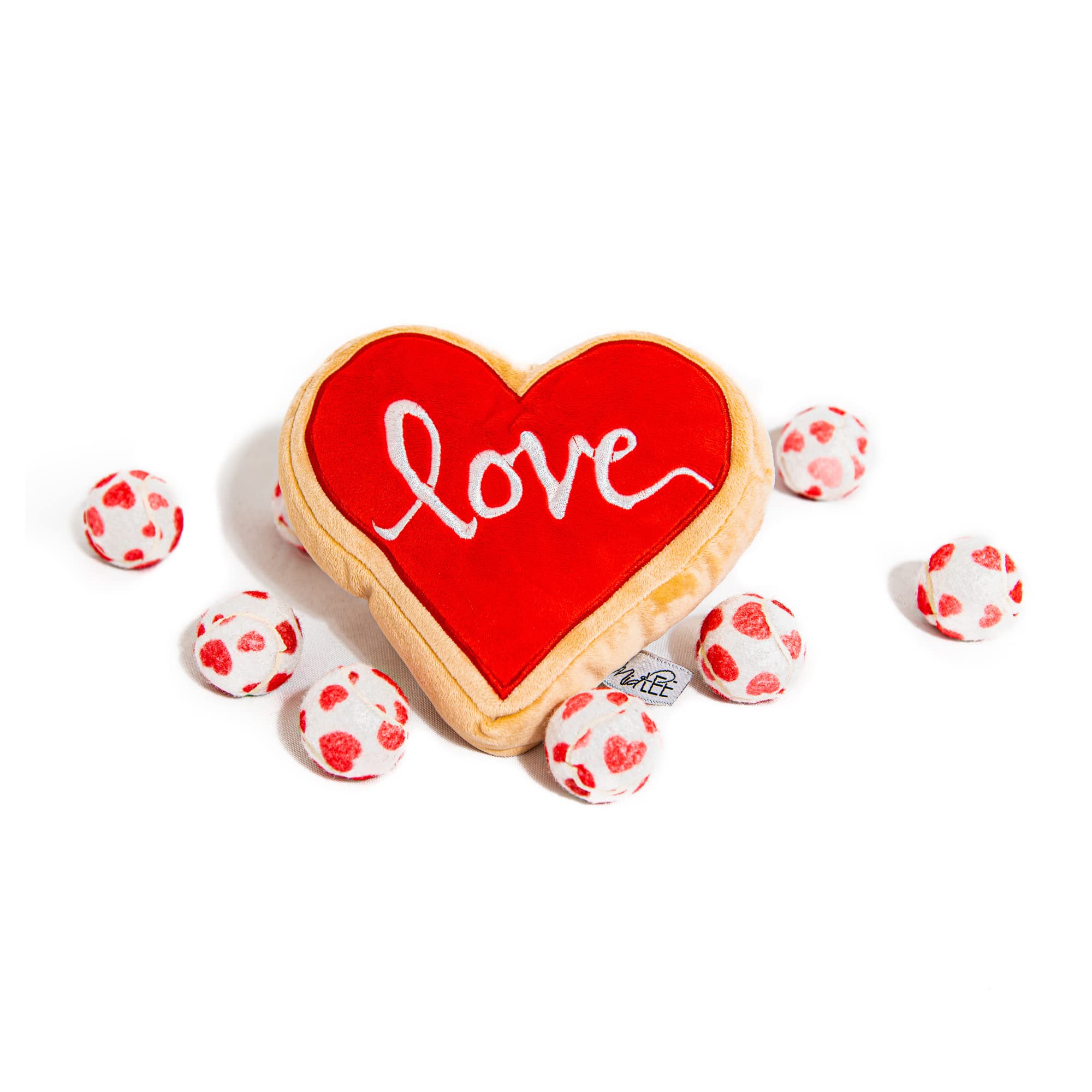 Midlee Red Heart Love Sugar Cookies - Large 12-Pack | Valentine's Day, Anniversary & Wedding Sweet Treats | Perfect for Gifts, Parties & Romantic Celebrations