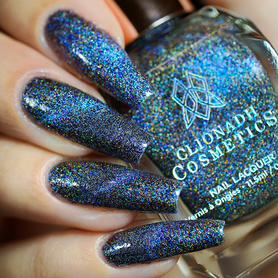 Wormhole Nail Polish - Long Lasting Galaxy Nail Lacquer with Glitter - Perfect for Parties, Cosplay & Special Occasions
