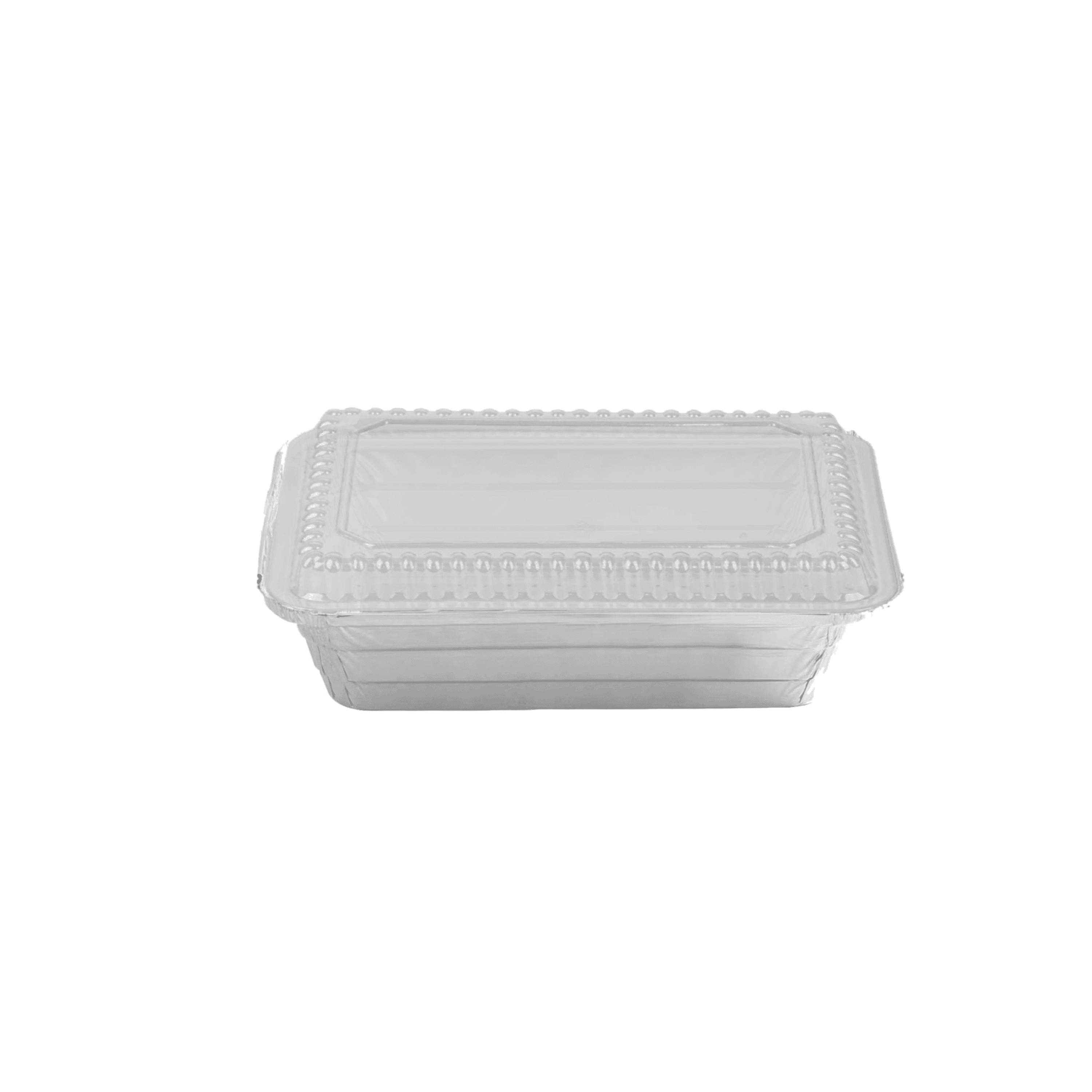 2.25 Pound Disposable Aluminum Pans With Lids - Heavy Duty Foil Baking Pans for Cooking, Roasting & Meal Prep - Perfect for Thanksgiving Turkey, Holiday Baking & Party Food Serving