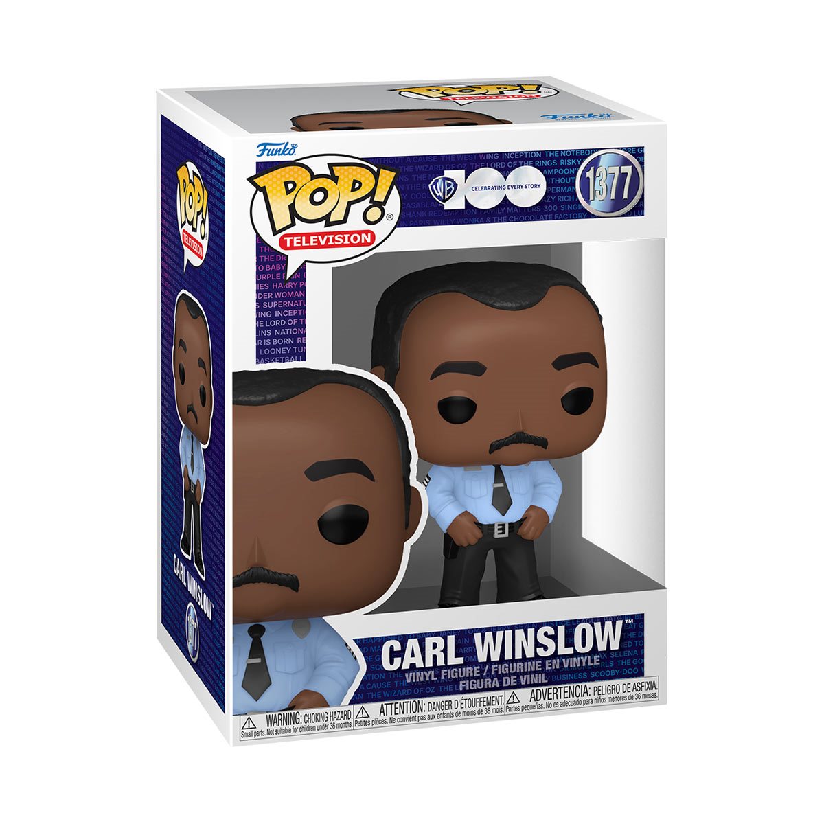 Family Matters Carl Winslow Funko Pop! Vinyl Figure #1377 - Collectible TV Show Character for Display & Gifts