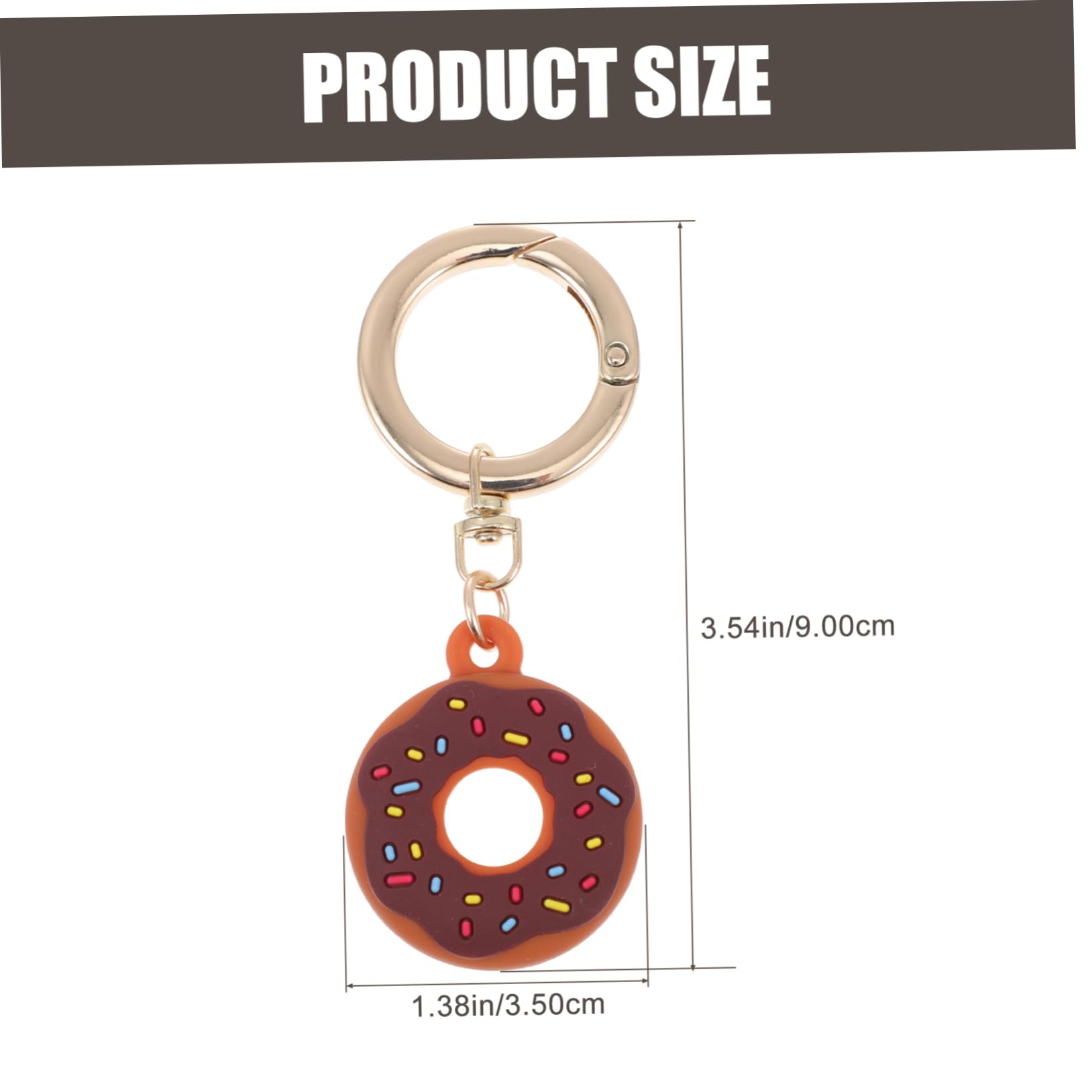 OSALADI AirTag Case - Anti-Lost Tracker Cover with Doughnut Shape Design, Anti-Scratch Protective Holder for Apple AirTag (Perfect for Keys, Luggage, Pets & Backpacks)