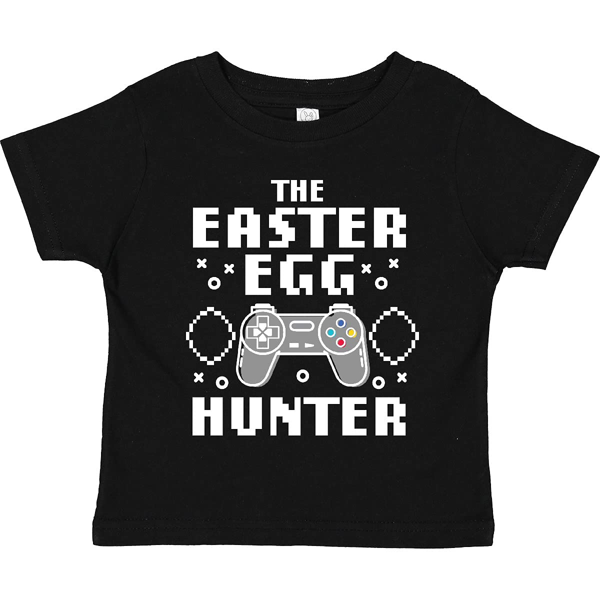 Inktastic Happy Easter The Easter Egg Hunter Gamer Toddler T-Shirt - Cute Easter Outfit for Boys & Girls, Fun Holiday Party Wear
