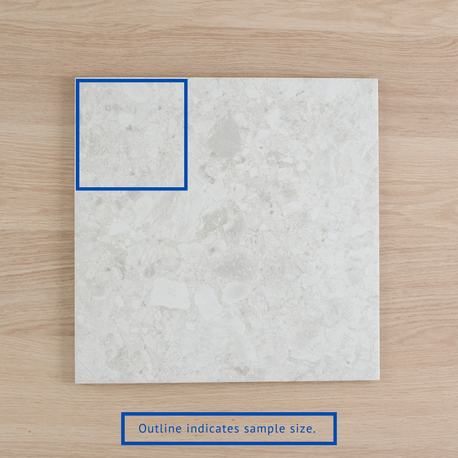 Premium Stirling White Terrazzo Look Tile - Elegant Marble-Inspired Floor & Wall Tiles for Bathroom, Kitchen & Living Room Renovation