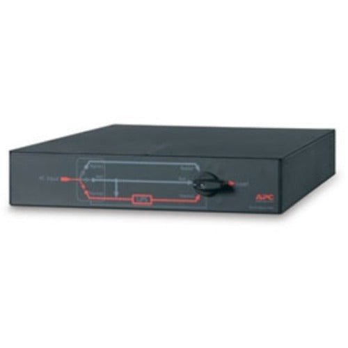 APC by Schneider Electric 1U Rack Mountable Maintenance Bypass Panel - 4 x IEC 320 C19 Outlets, 7.68 kVA, 120V AC, 32A - Ideal for Data Center Server Racks & Network Equipment Power Distribution