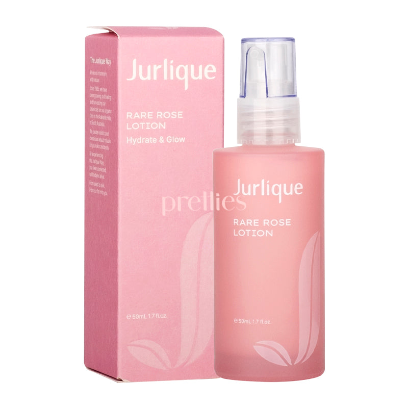 Jurlique Rare Rose Lotion 50ml - Hydrating Face Moisturizer with Natural Rose Extract for Dry & Sensitive Skin | Daily Skincare Routine, Gift for Her