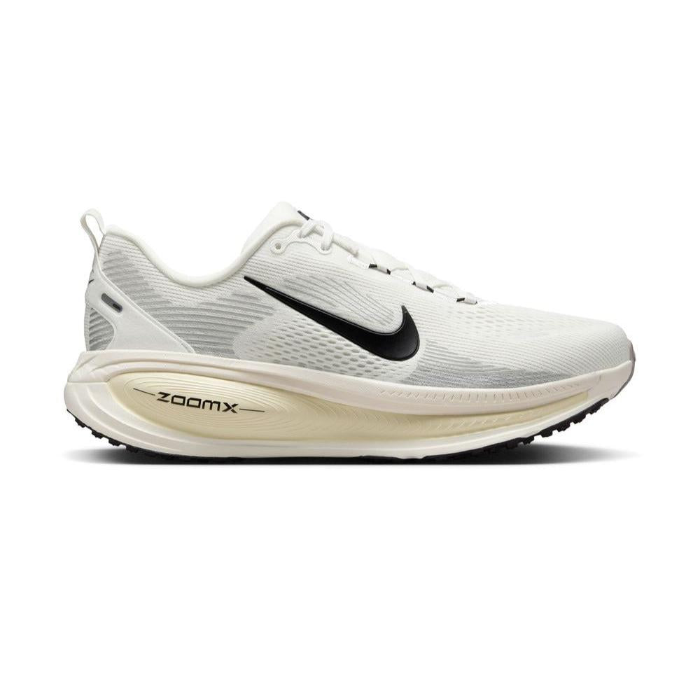 Nike Men's Vomero 18 Running Shoes - Summit White/Black/Coconut Milk | Lightweight Cushioned Sneakers for Jogging, Gym & Daily Wear