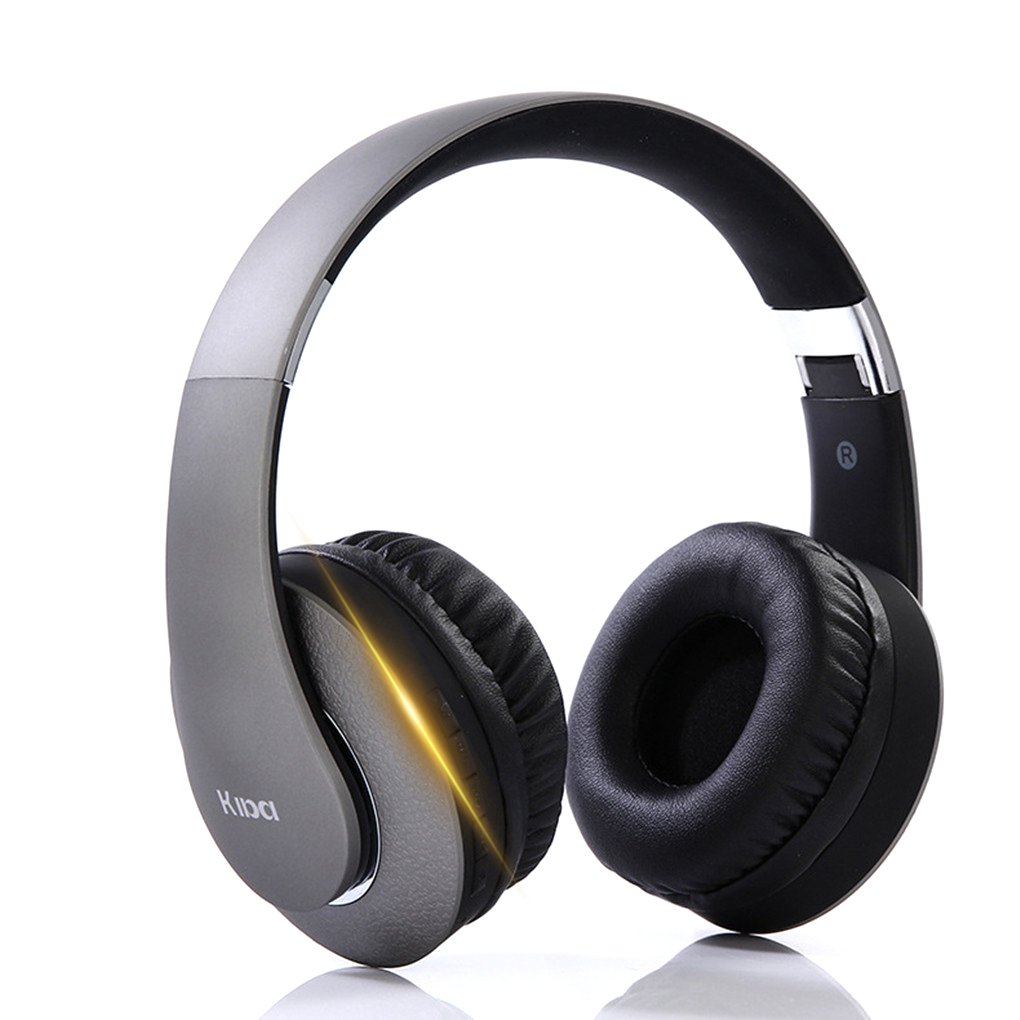 Premium Wireless Bluetooth Over-Ear Headphones with Hi-Fi Deep Bass, Built-in Microphone, 8H Talk Time - Comfortable Protein Earpads for iPhone, Computer, TV - Perfect for Gaming, Music & Remote Work