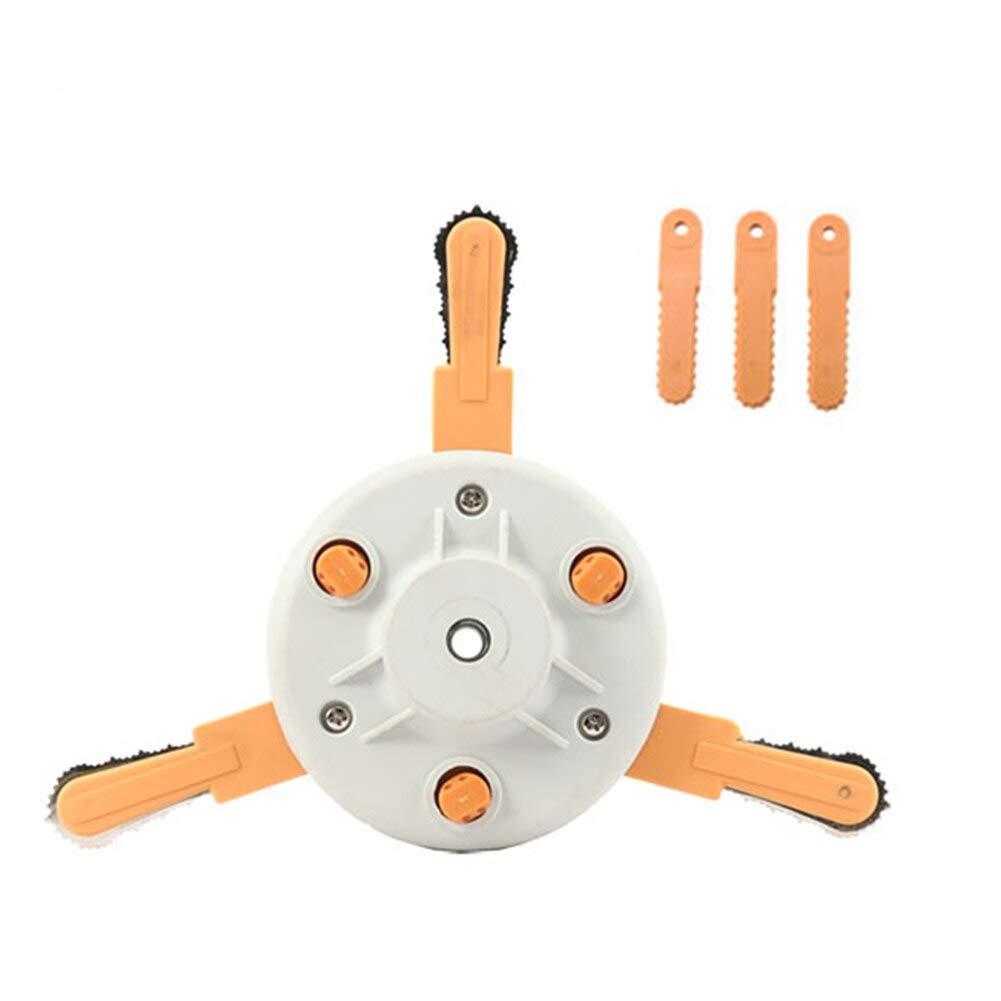 Laliva Dual-Use Hay Mower Head with Nylon Weeder & Blade - Garden Mower Accessories for Lawn Care, Pasture Maintenance & Landscaping
