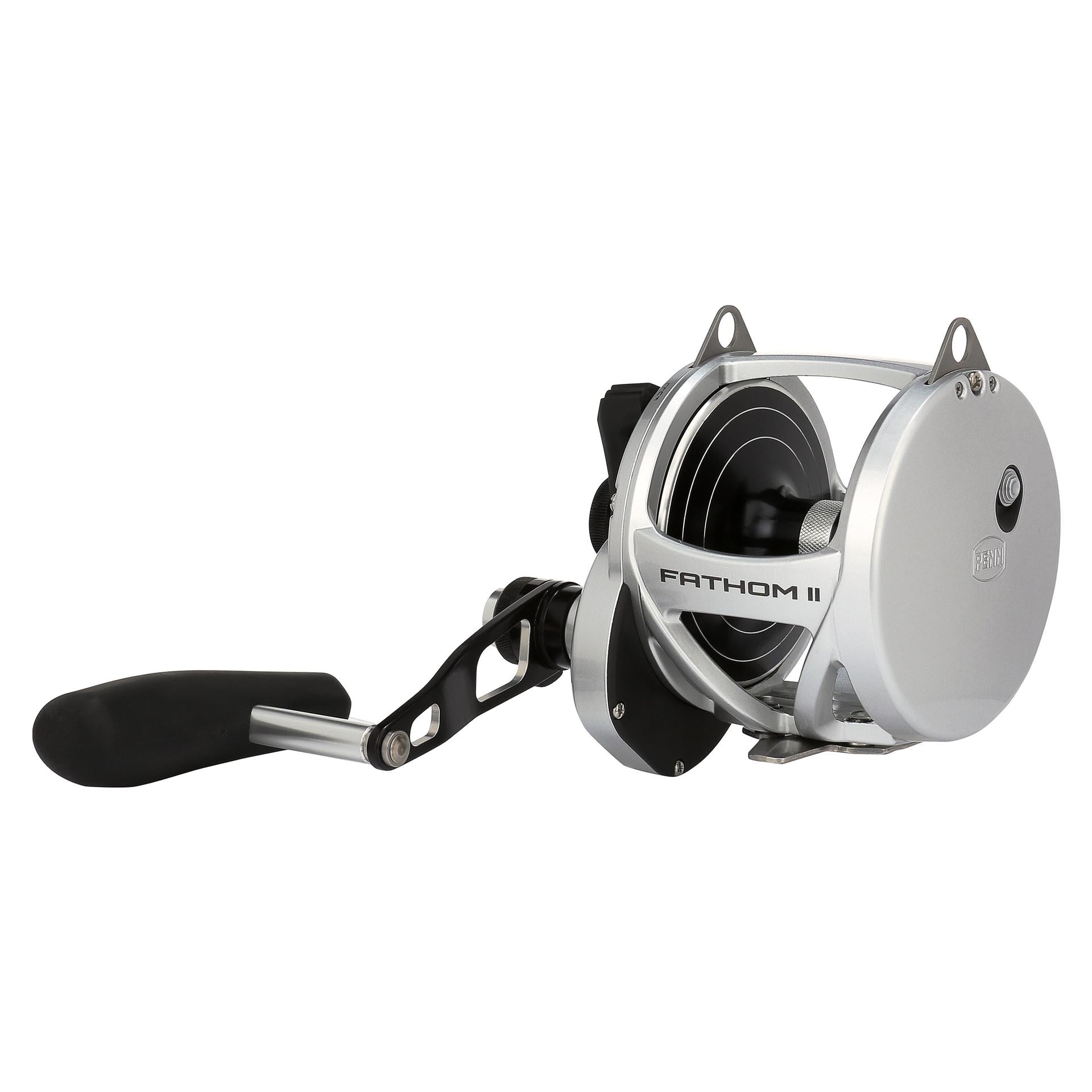 PENN Fathom™ II Lever Drag 2-Speed Conventional Fishing Reel - Saltwater & Offshore Angling, Big Game Fishing Gear for Tuna, Marlin, and Deep Sea Fishing