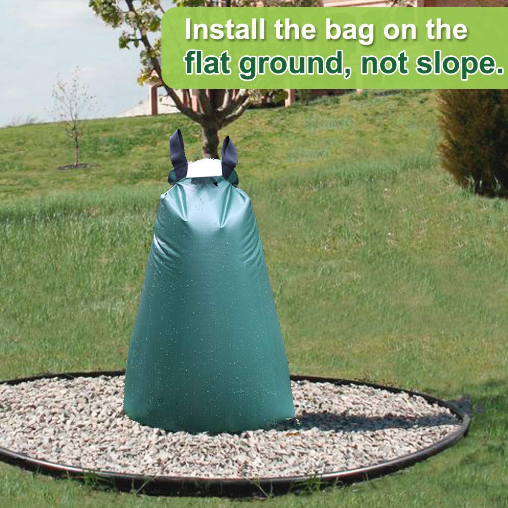 20 Gallon Tree Watering Bags - 6 Pack Slow Release PVC Drip Irrigation System for Plants & Trees | Perfect for Garden, Lawn, and Outdoor Plant Care