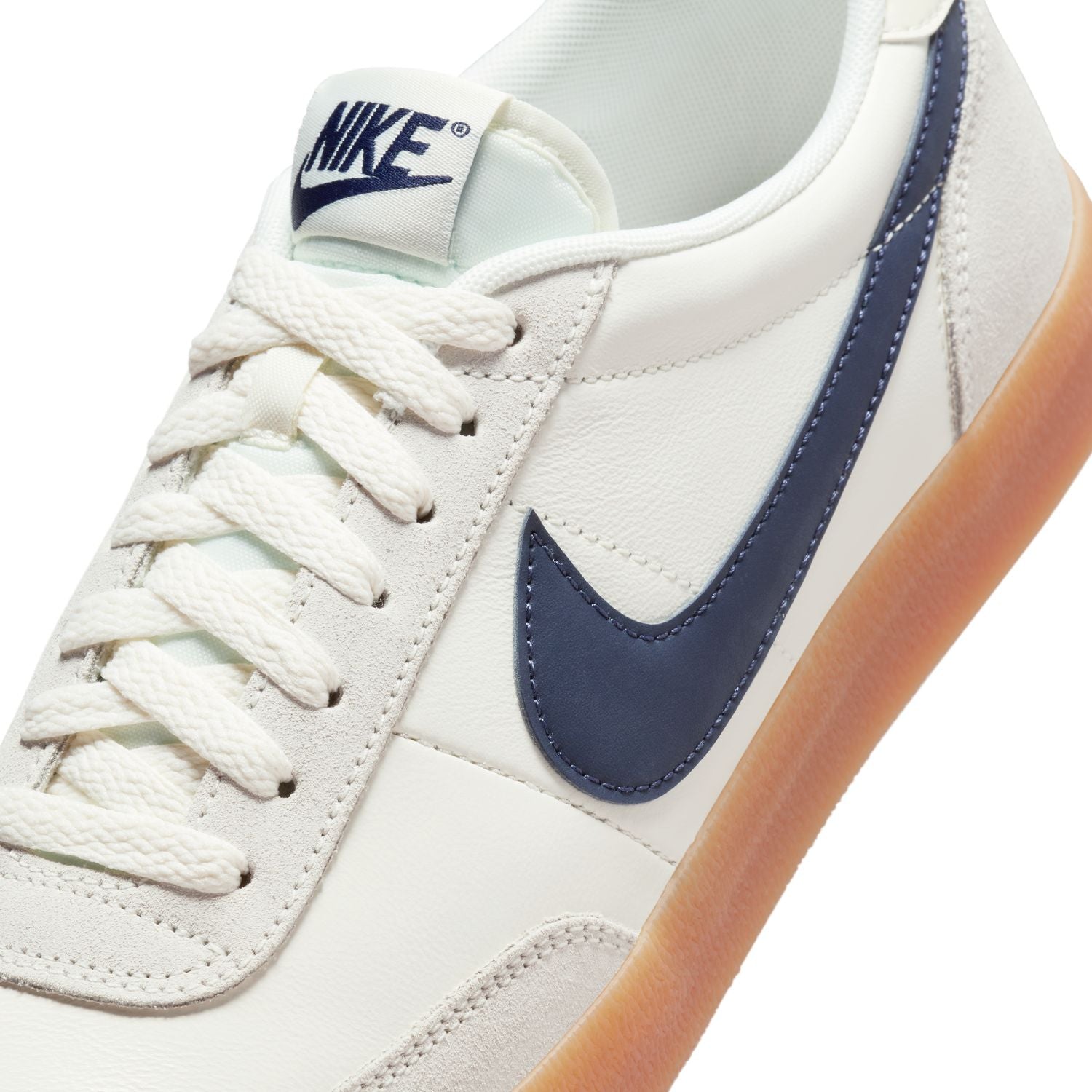 Nike Killshot 2 Sneakers in White & Midnight Navy - Classic Leather Tennis Shoes for Men | Perfect for Casual Wear, Office Style & Everyday Comfort