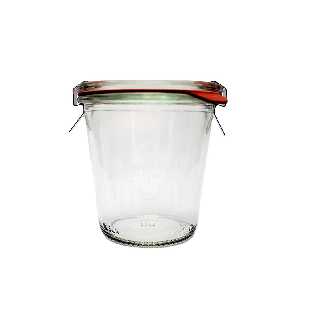 Weck 900 Mold Jar 290ml (9.8 Oz) - Airtight Glass Canning Jars for Preserving, Pickling & Food Storage - Perfect for Homemade Jams, Fermented Foods & Kitchen Organization